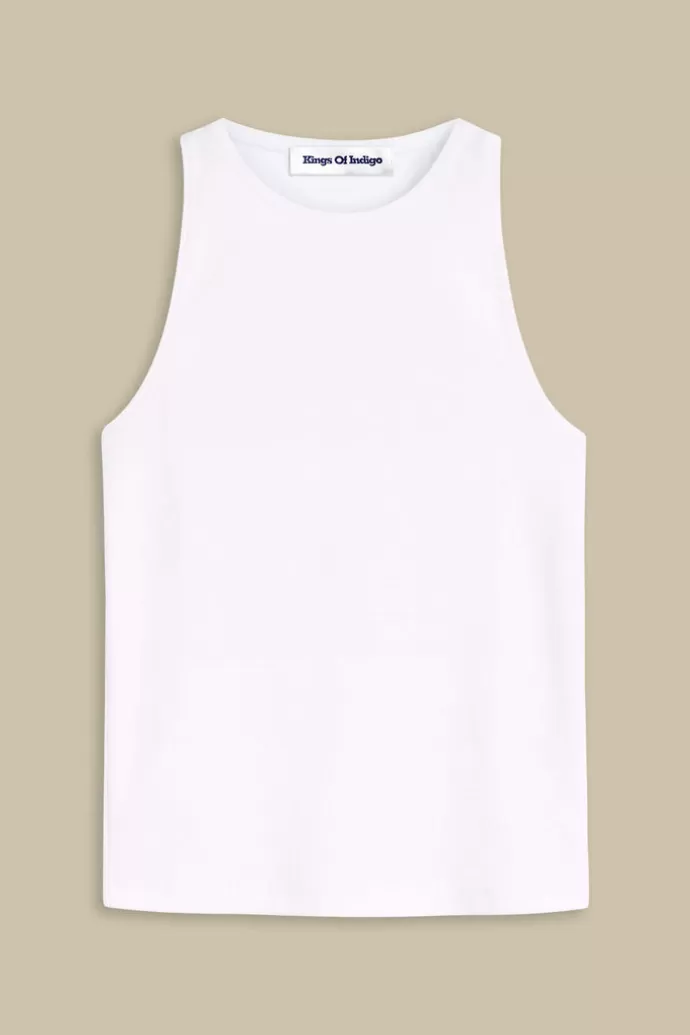 Store Kings Of Indigo Alouette Singlet White