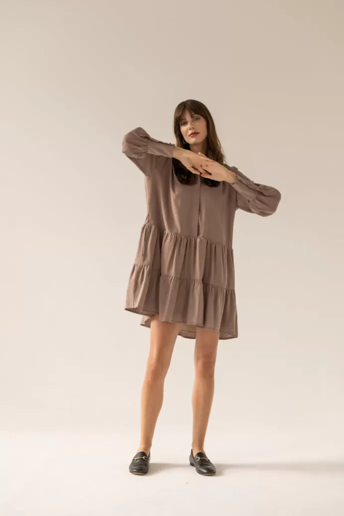 Enteliér Anais Dress Light Chocolate