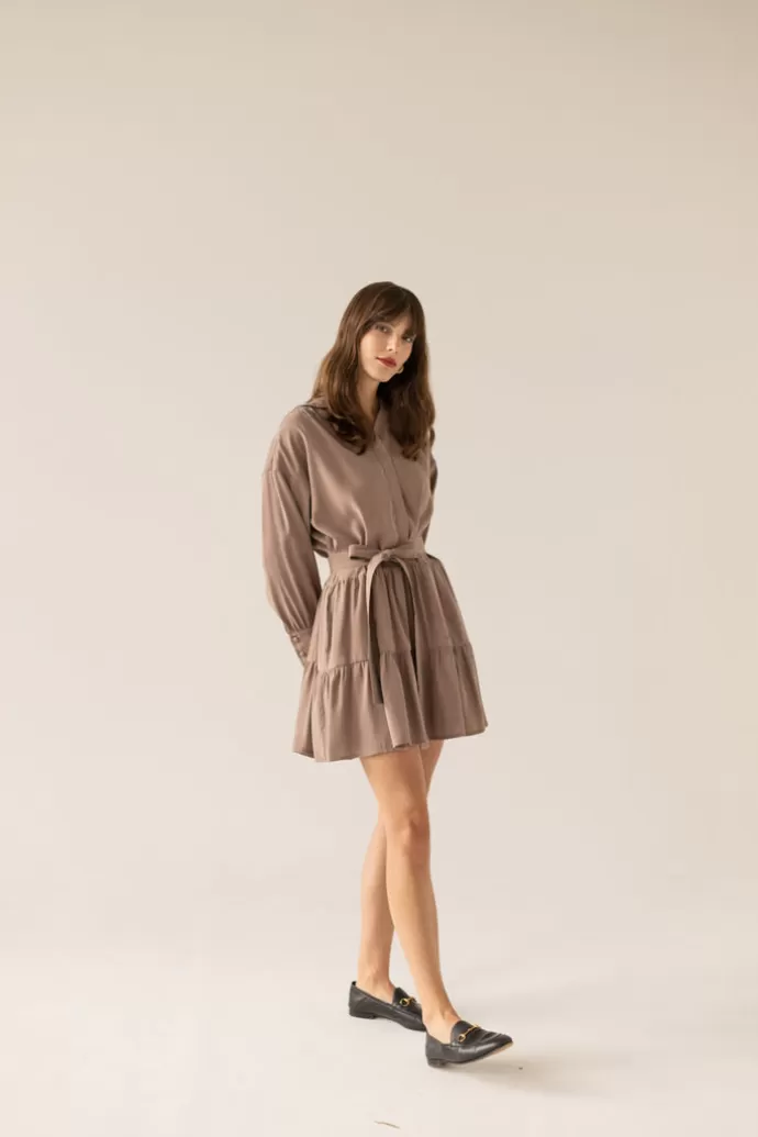 Enteliér Anais Dress Light Chocolate