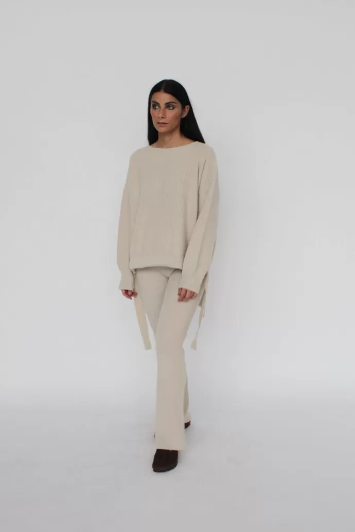 Online TENNÉ Angela Cashmere Blend Knit Trousers