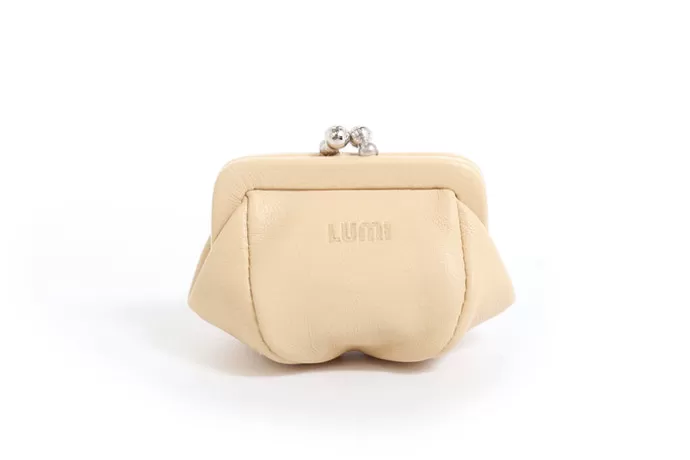 New LUMI Aurora Jewellery Purse Cream