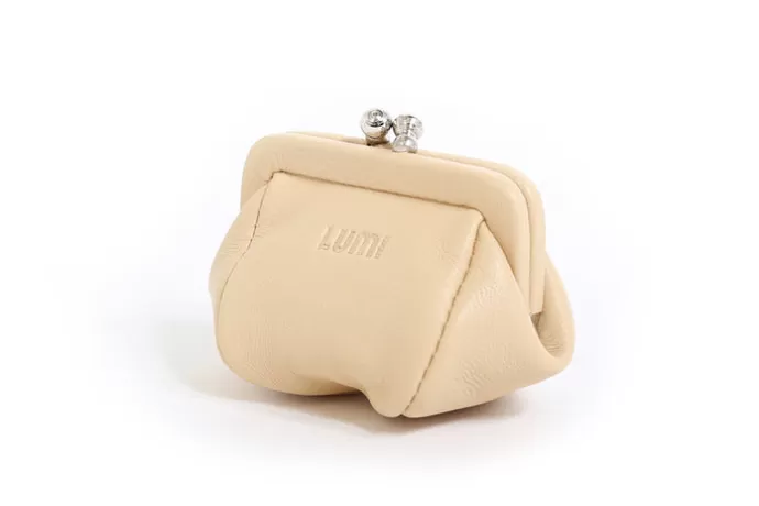 New LUMI Aurora Jewellery Purse Cream