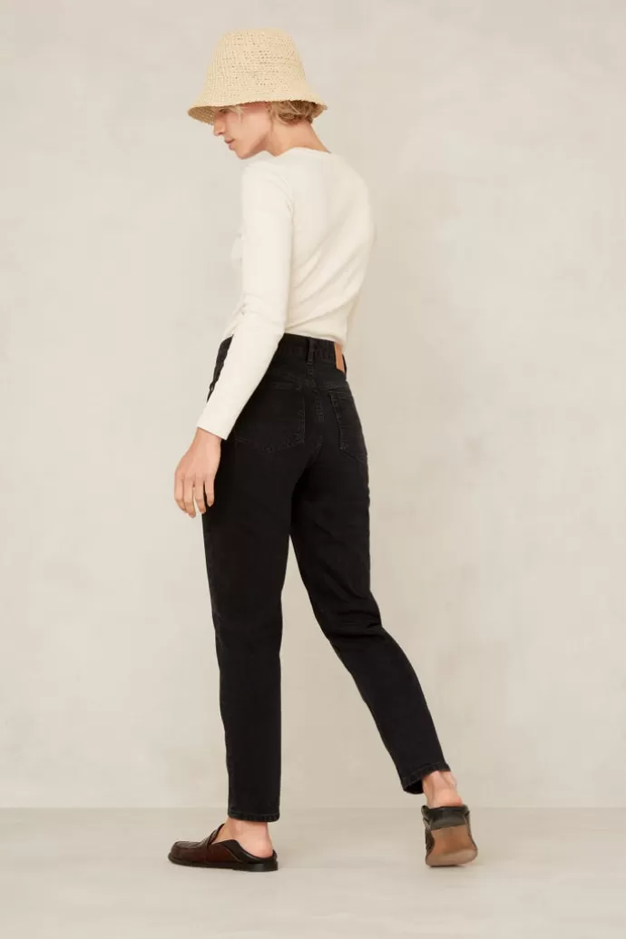 Kings Of Indigo Caroline Cropped Jeans Holo Black Used