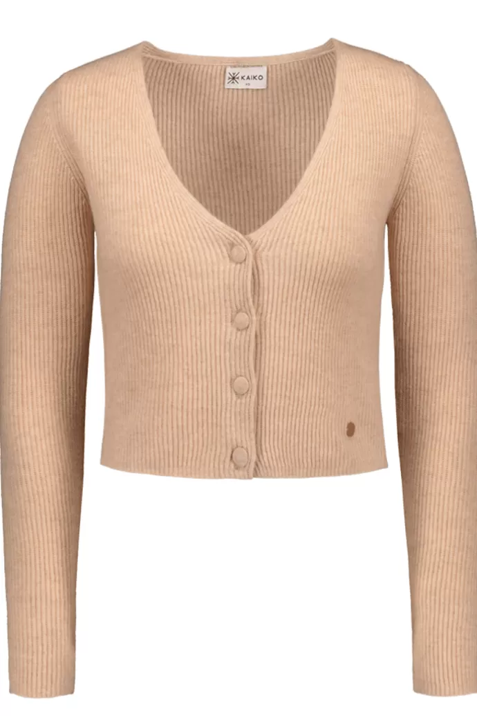 KAIKO Cashmere Cardigan Hay