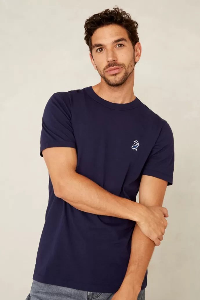 Cheap Kings Of Indigo Darius T-Shirt Navy Carp