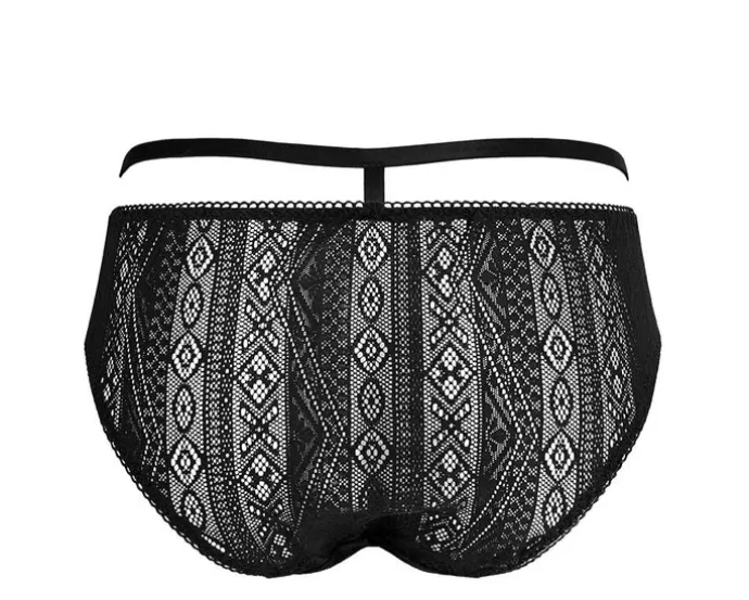 Discount Anekdot Darling Black Strappy Briefs