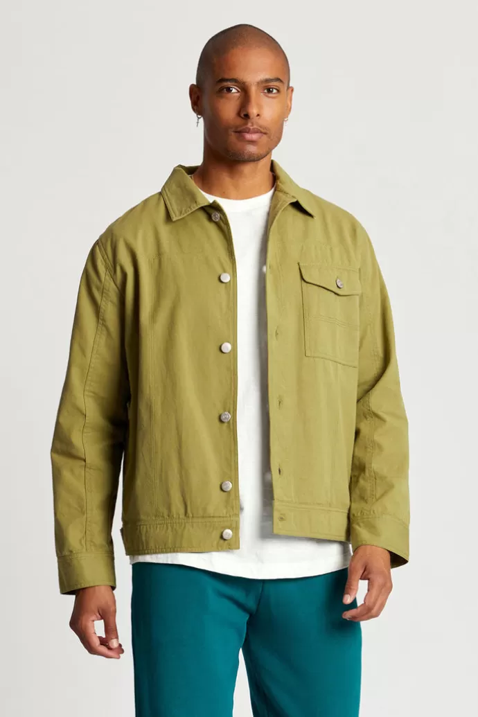 Best Sale KOMODO Dunbar Organic Cotton Jacket Khaki