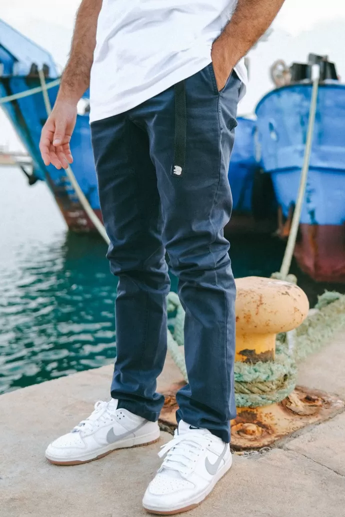 Sale Trendsplant Ecodye Cotton Climber Pant Navy