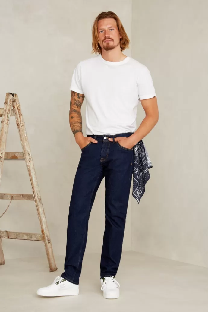 Online Kings Of Indigo Edric Jeans Xavier Blue Rinse