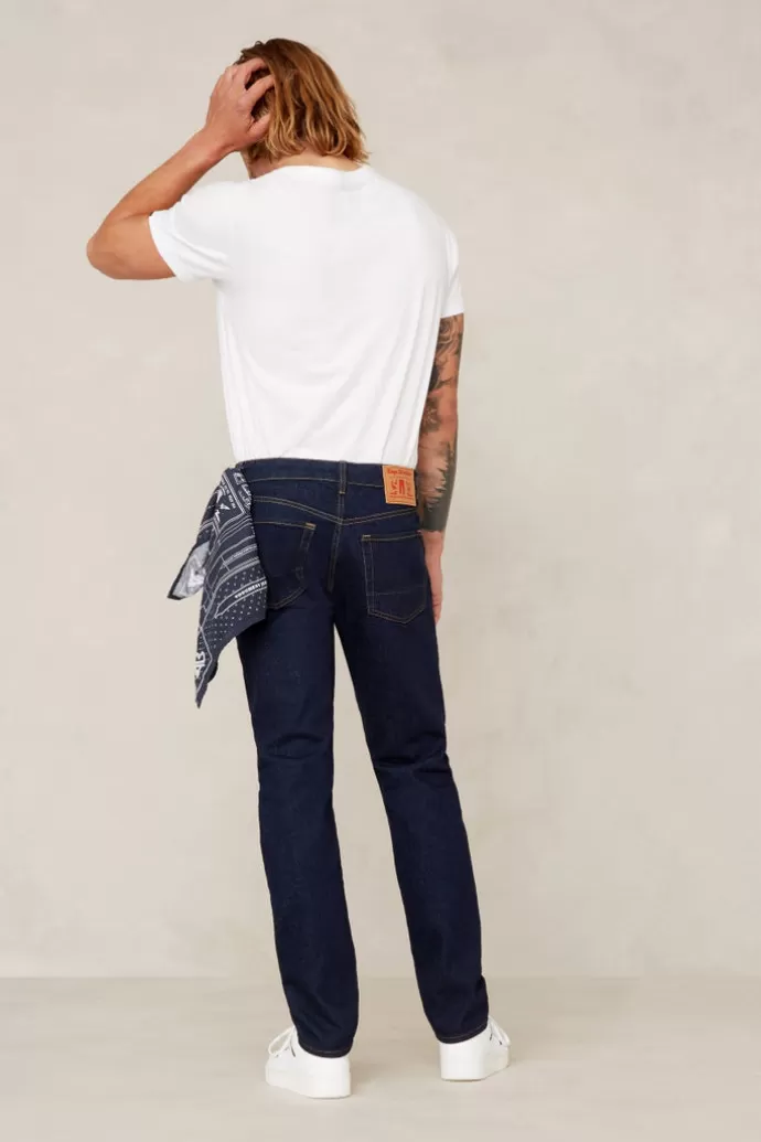 Online Kings Of Indigo Edric Jeans Xavier Blue Rinse