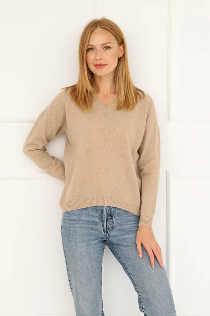 Enteliér Entelier Cashmere Villapaita Beige