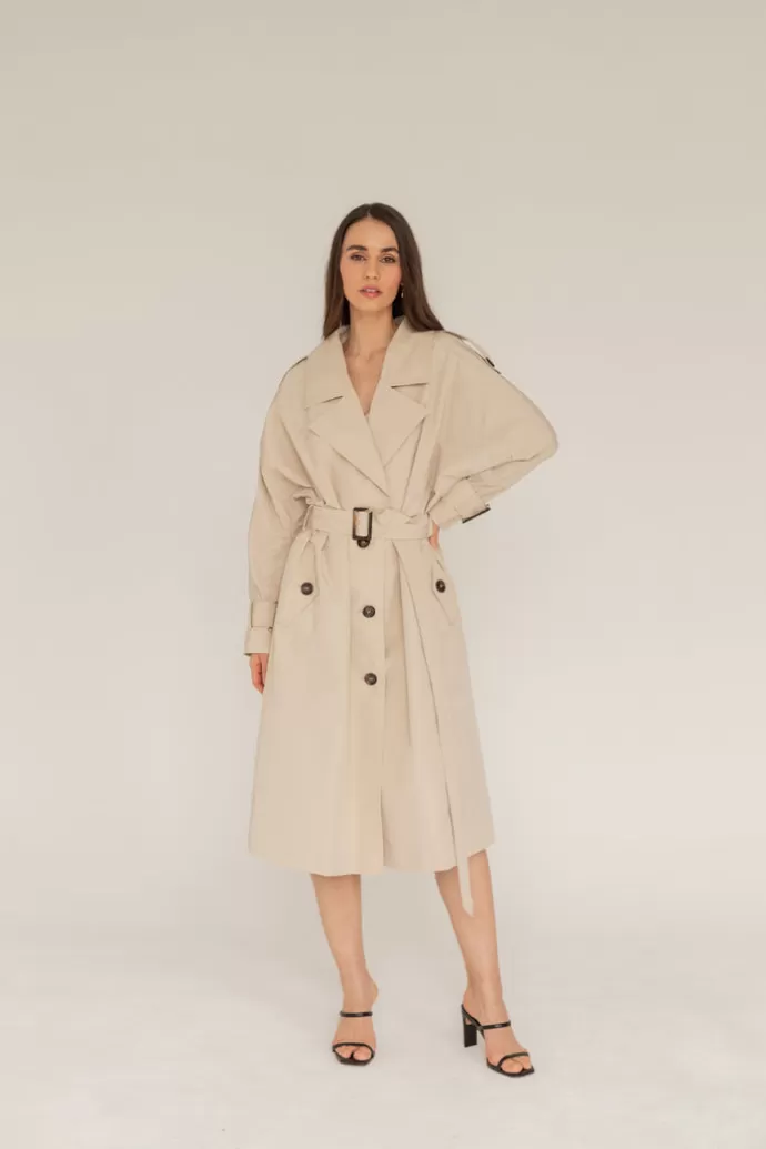 Enteliér Entelier Oversize Trenssi Vaalea Beige