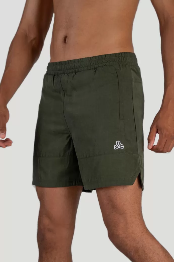 Best IRON ROOTS Eucalyptus Performance Shorts Pine Green