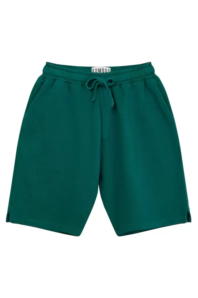 Store KOMODO Flip Shorts Organic Cotton Teal Green