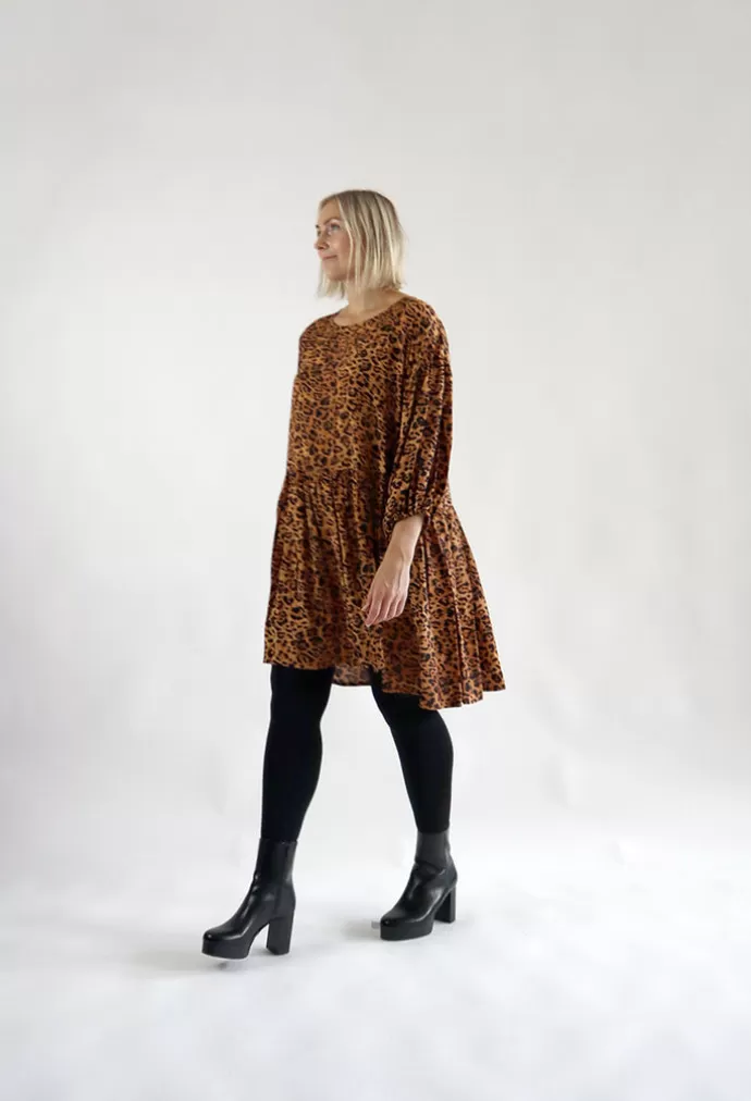 Miia Halmesmaa Flirty Dress Leopard