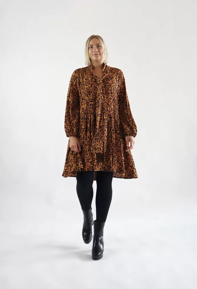 Miia Halmesmaa Flowy Dress Leopard