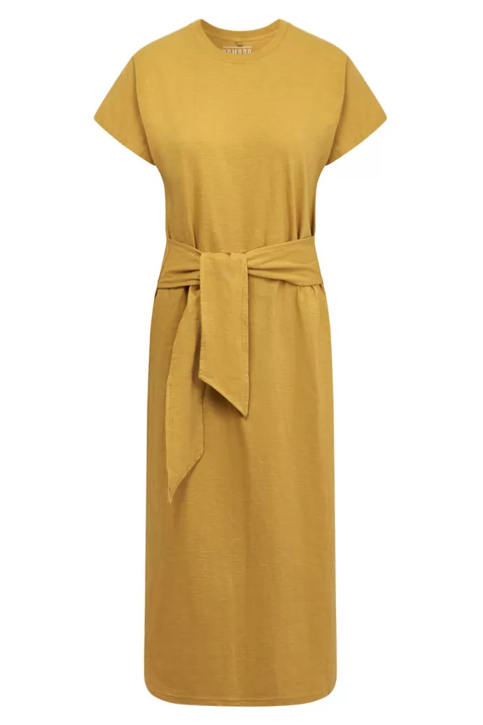 KOMODO Fonda Organic Cotton Dress Honey