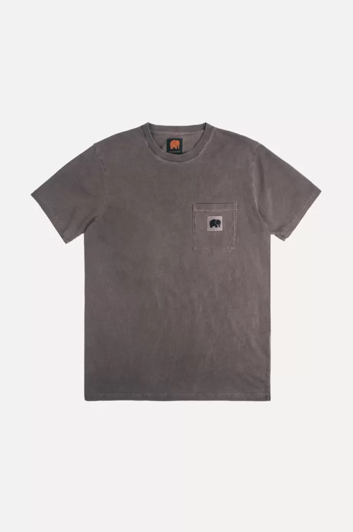 Best Sale Trendsplant Garza Pigment Dyed T-Shirt Poplar Brown