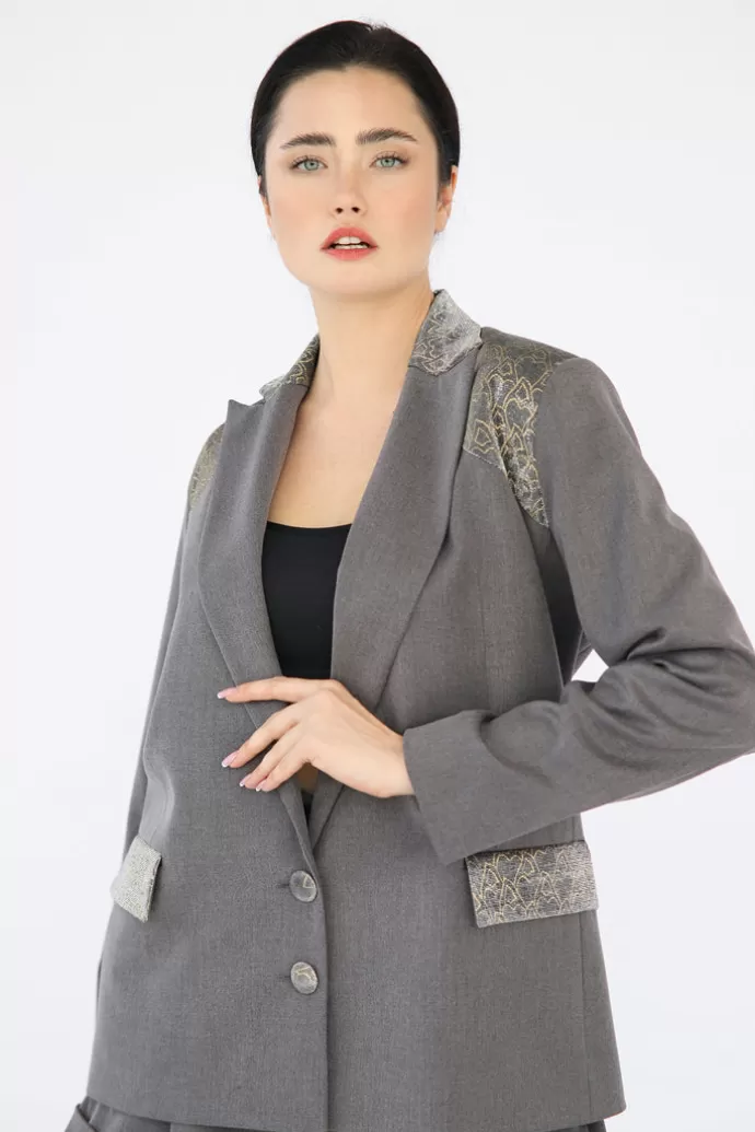 Larsuu Hampton Blazer Grey