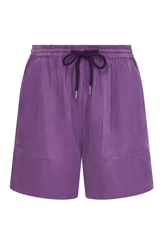 KOMODO Holly Shorts Cupro Purple