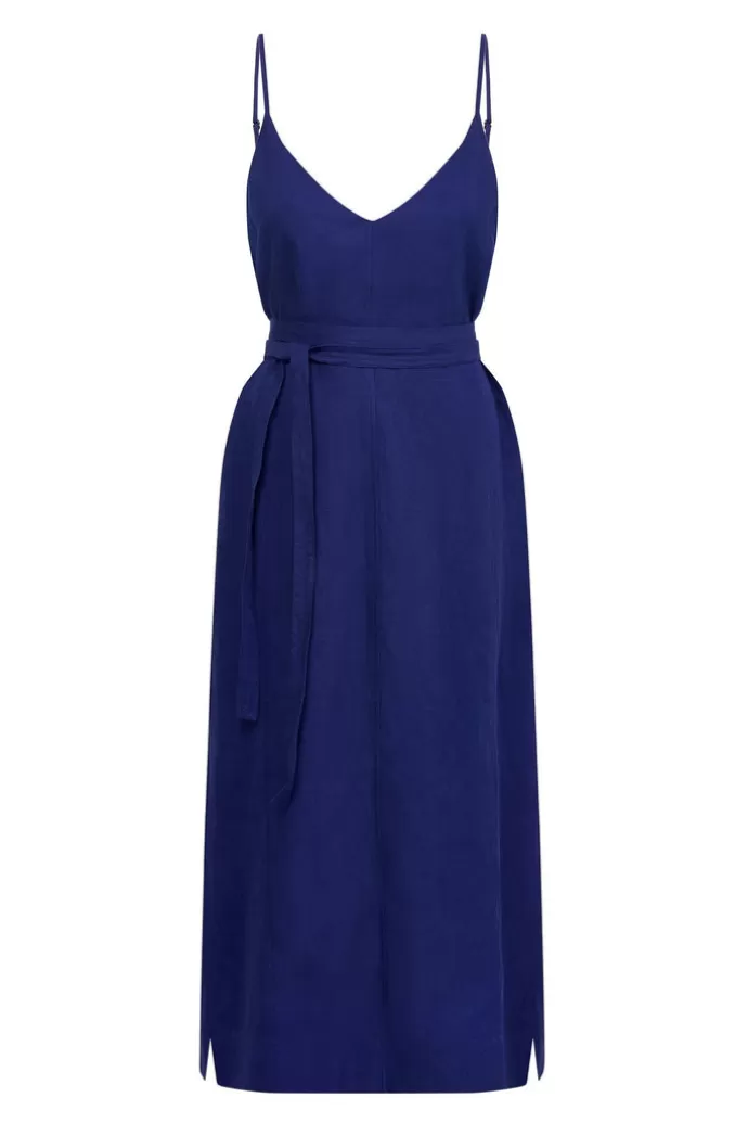 KOMODO Iman Slip Dress True Navy