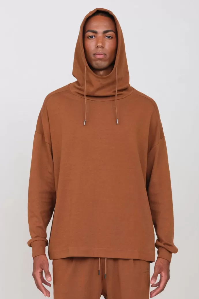 Flash Sale Off With Nature Interlock Hoodie Peanut