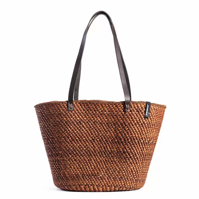 Flash Sale Mifuko Iringa Shopper Basket Chestnut Brown M