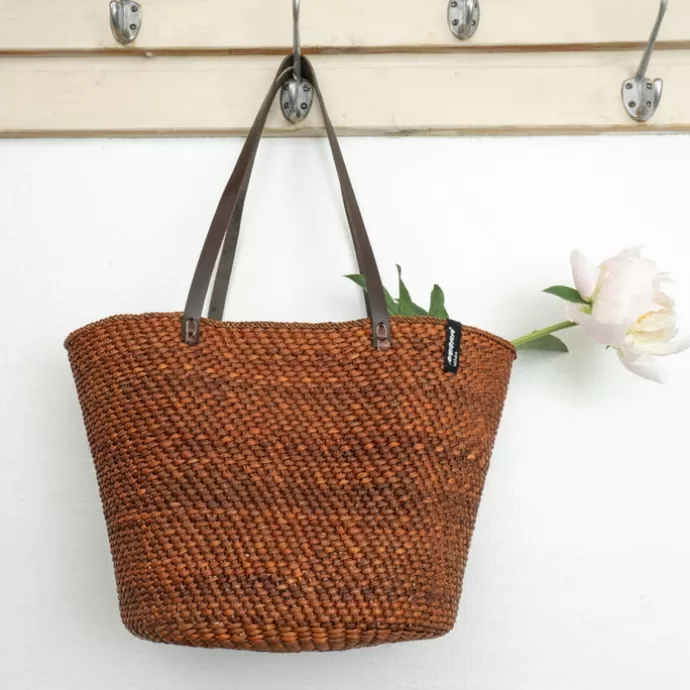 Flash Sale Mifuko Iringa Shopper Basket Chestnut Brown M