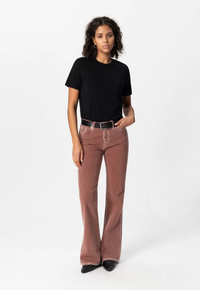 MUD Jeans Isy Flared Jeans Brick