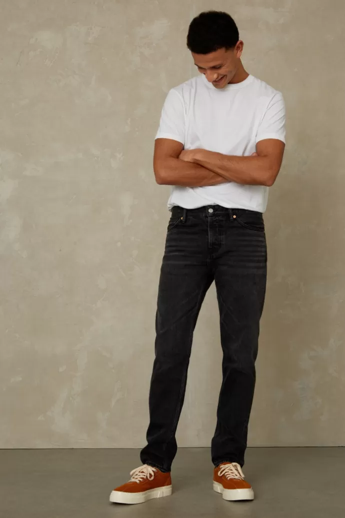 Best Kings Of Indigo Jerrick Jeans Clean Recycled Black Worn