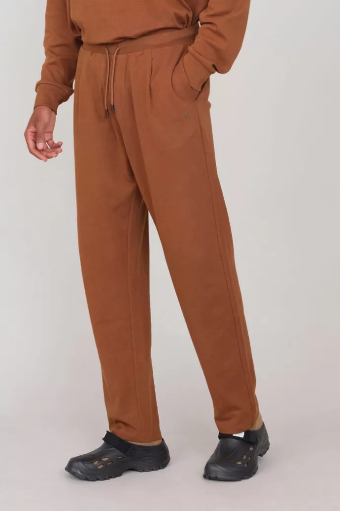 Discount Off With Nature Joggers In Interlock Peanut