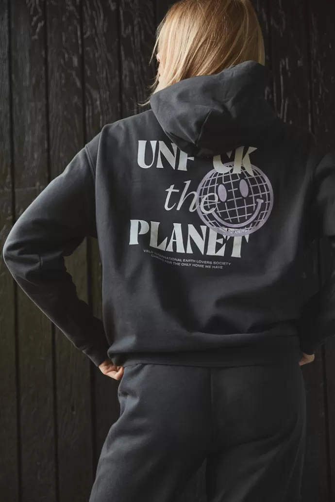 Veld Jordaan Earth Lovers Hoodie Anthracite