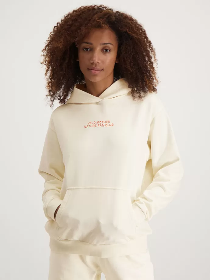 Veld Jordaan Mother Nature Fan Club Hoodie Natural