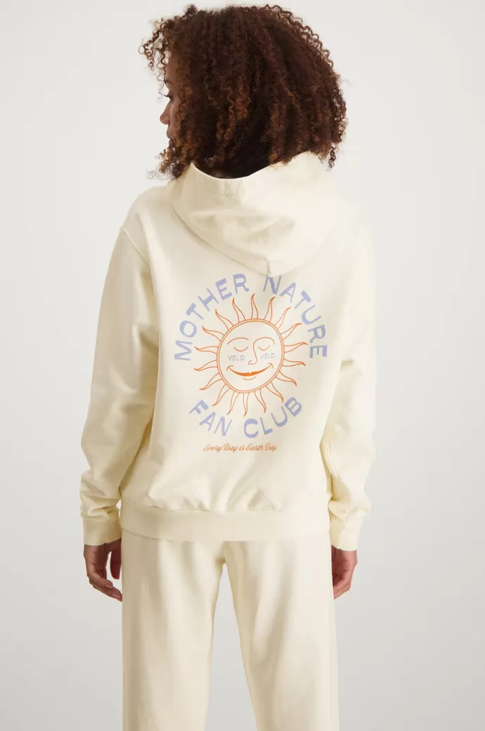 Veld Jordaan Mother Nature Fan Club Hoodie Natural