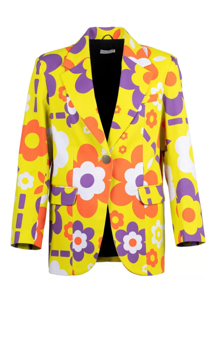 TOMCSANYI Kadarka Oversized Bleiseri Space Flowers