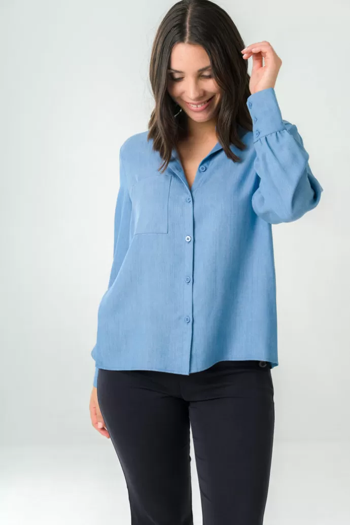 Discount Avani Kauri Shirt Blue