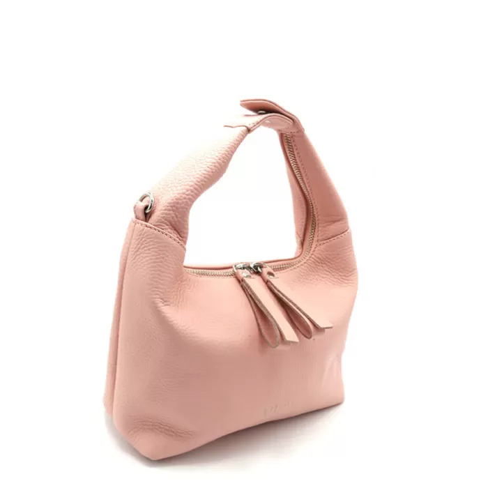 Shop LUMI Kiara Mini Hobo Light Pink