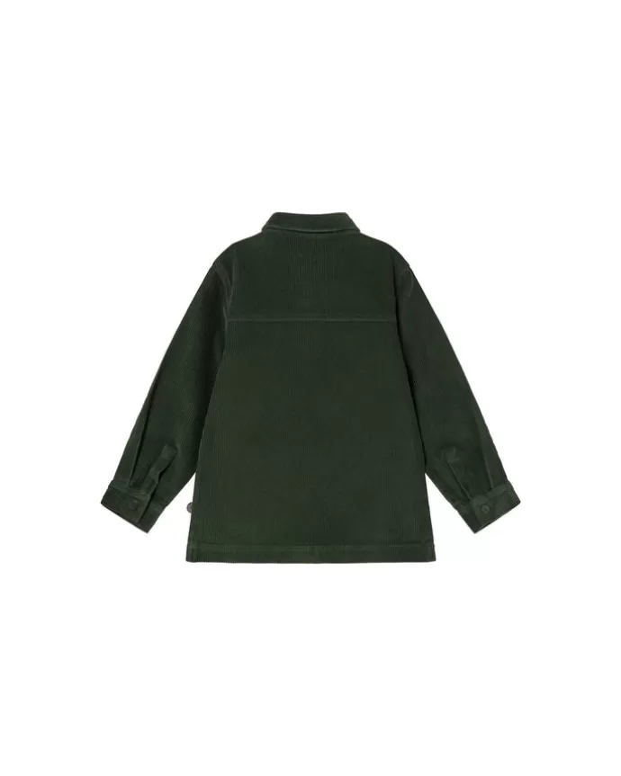 Flash Sale Thinking MU Kids' Kiwi Overshirt Green Corduroy