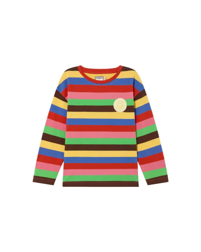 Cheap Thinking MU Kids' Noah T-Shirt Stripes