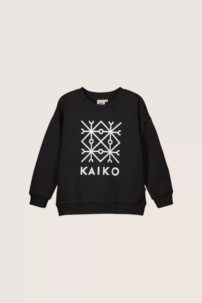 Best Sale KAIKO Kids Relaxed Logo Sweatshirt Black