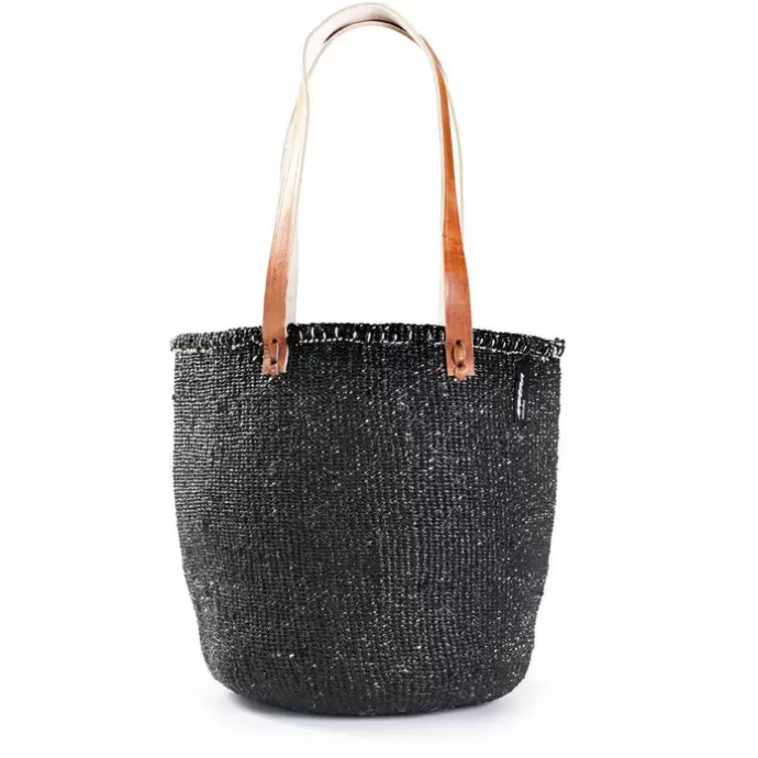 Sale Mifuko Kiondo Shopper Basket Black M