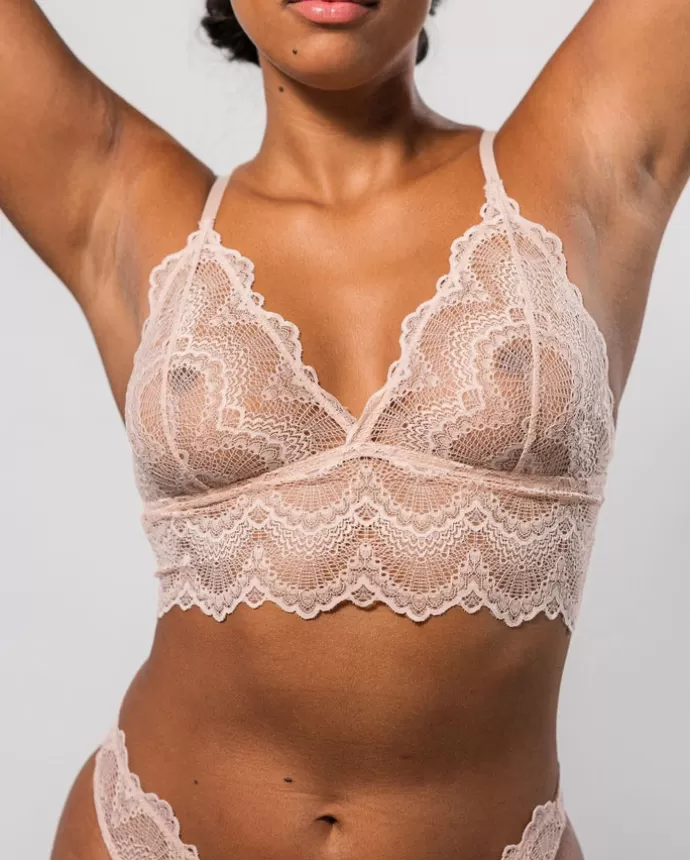 Cheap UNDERSTATEMENT Lace Bralette Top Naked