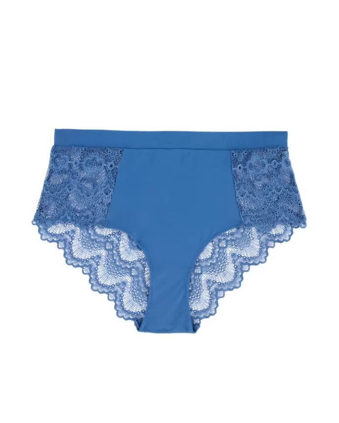 Cheap UNDERSTATEMENT Lace Highwaist Briefs 002 Stormy Sky