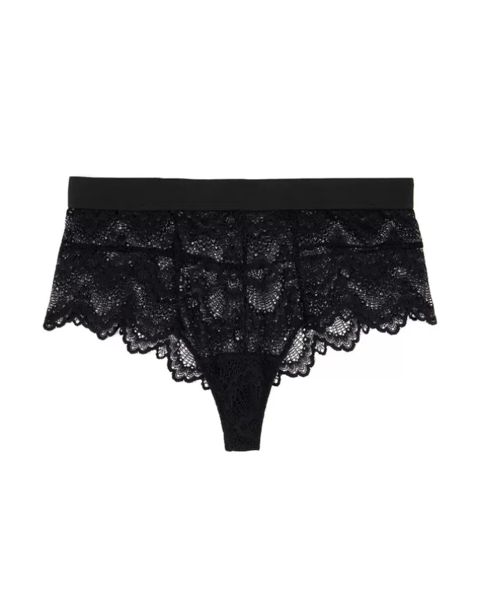 Online UNDERSTATEMENT Lace Highwaist String 001 Saboteur Black