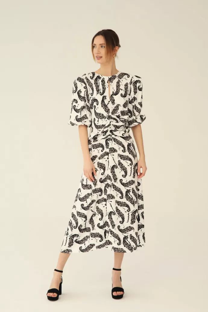 Larsuu Layla White Paisley Dress