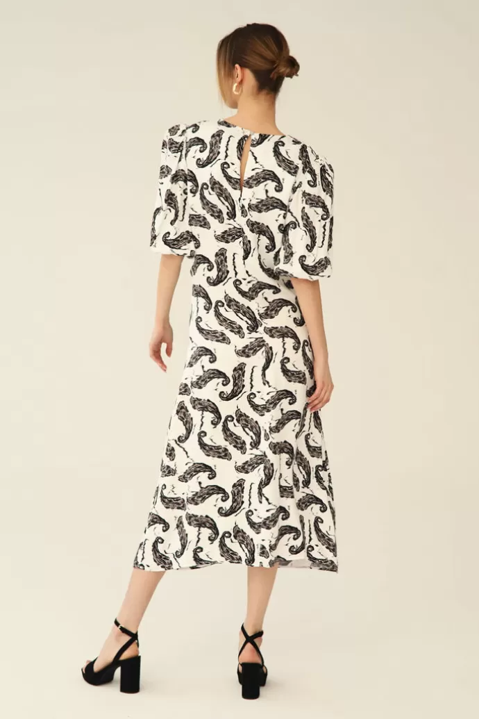 Larsuu Layla White Paisley Dress