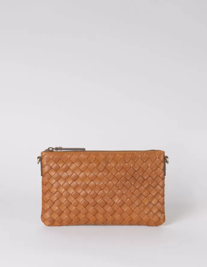 Fashion O My Bag Lexi Cognac Woven Classic Leather