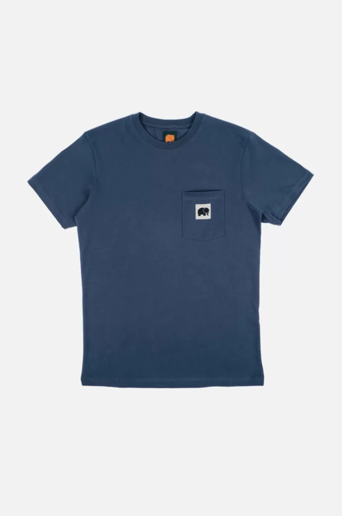 Discount Trendsplant Life By The Sea V Organic T-Shirt Navy