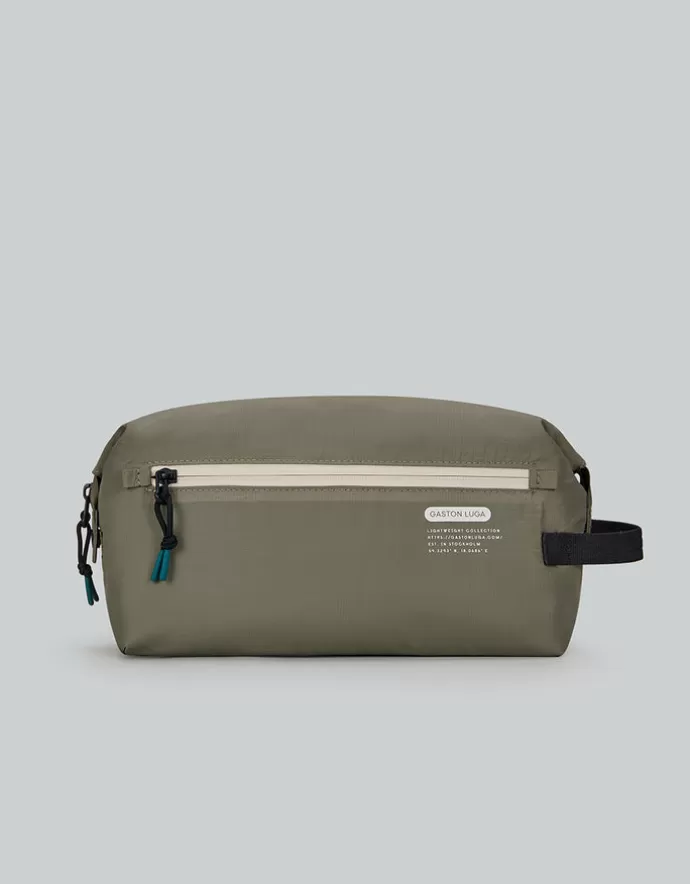 Shop Gaston Luga Lightweight Washbag Sage