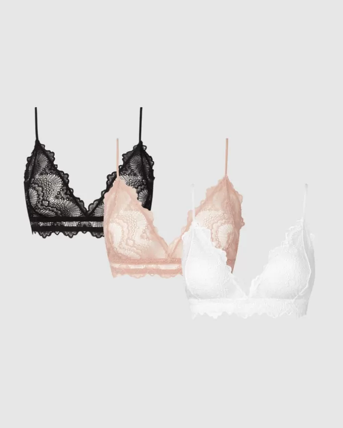 Best UNDERSTATEMENT Love Triangle Bralette Set